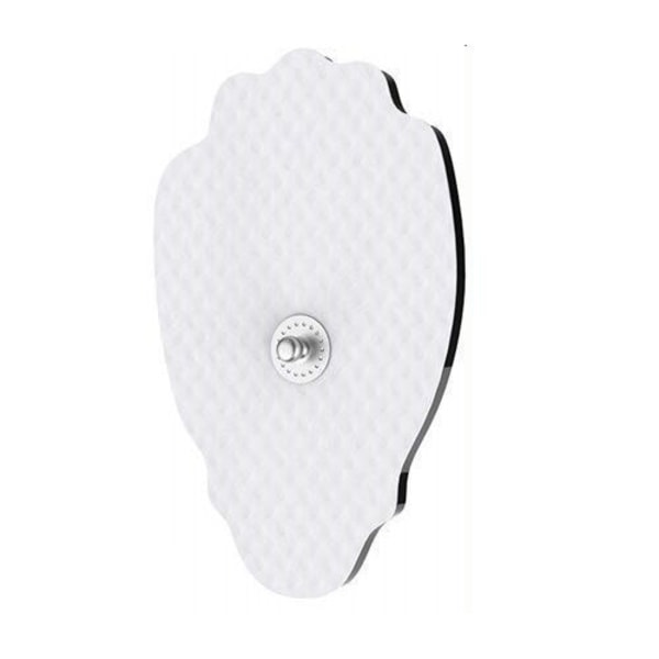 3 forskellige former i alt 15 hvide Unit Replacement Pads Patch, Premium Quality Snap Replacement Electrodes til muskler