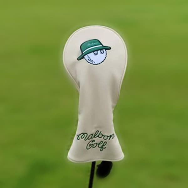 Golfklubbhuvudskydd Golf Träskydd VIT DRIVER SKYDD DRIVER Vit Driver Skydd-Driver Skydd Vit White Driver Cover-Driver Cover