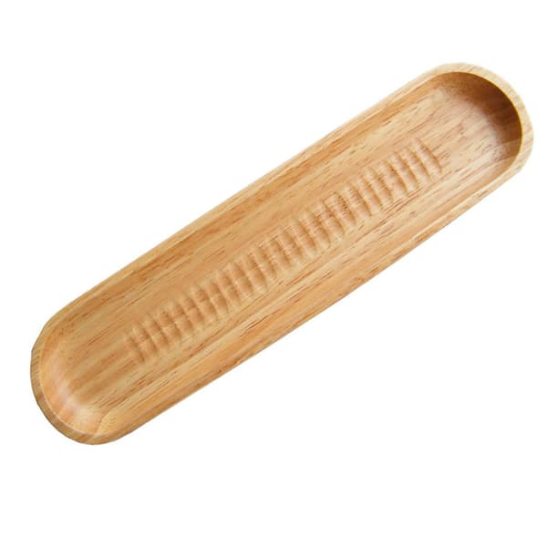 Smyckeskrin Sushi Fat, Avlong Bricka Rustik Serveringsbricka Japansk Sushibricka