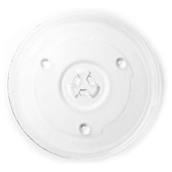 10.5inch Plate Spare Dish Durable Universal Turntable Glass Plates Round Replacement Plate