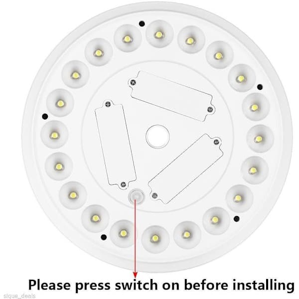 Solar flaggstångsbelysning, 26 LED, solcelledrevet, vanntett
