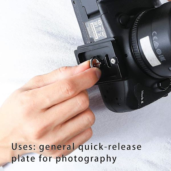 50mm Snabbfäste, för stativ, Standardstativ Kulhuvud för Fotografering (4st, Svart)