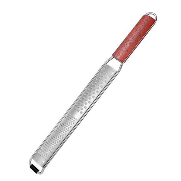 Citrus Rivjern, Træhåndtag, Citron Zester Bar Værktøj, Rustfrit Stål Citrus Zester, Ost Rivjern, Sæt med 3