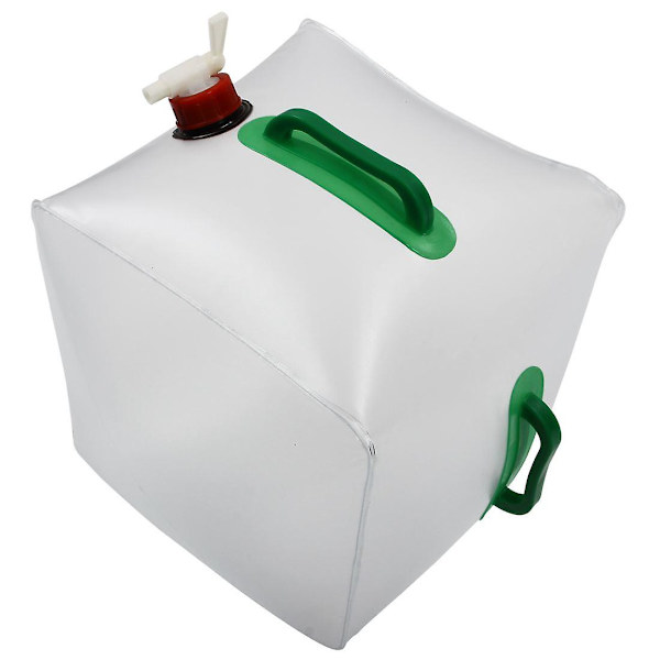20l 5,3 gallons bärbar vattenbärare hopfällbar vattenbehållare för camping vandring klättring