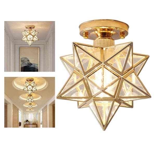 Nordic Style Table Lamp, Gold, Compatible with Various Brands [ZHE]