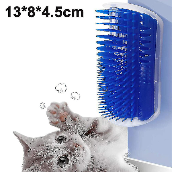 2 Pack Cat Grooming Brush, Cat Face Scratcher, Wall Corner Groomers