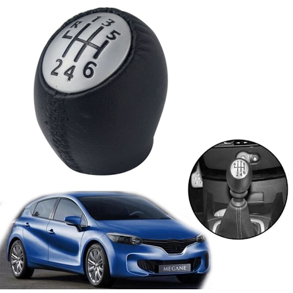 6-växlad PU-växelspaksknopp för Scenic Opel 328650024R