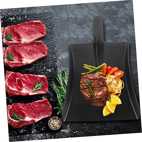 Bordservice Tallerken Frosted Imitert Porselen Spader Bordservice Tallerken, Snackbrett Grillfat, B