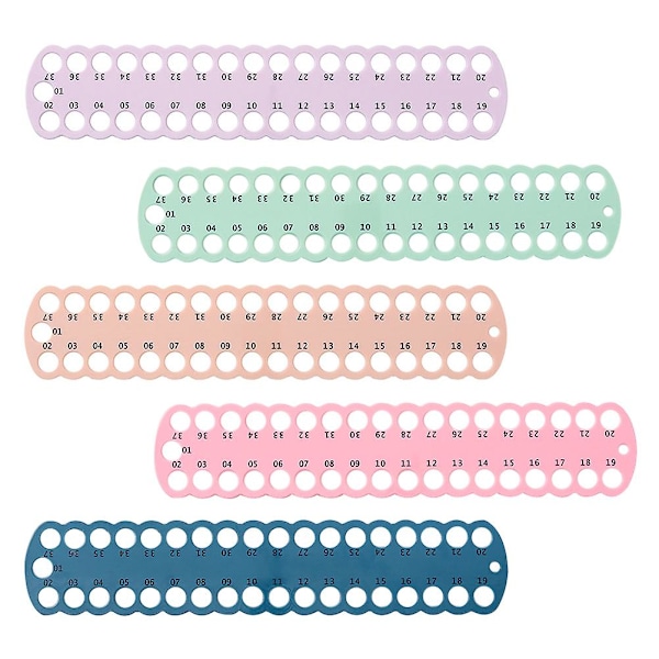 5 stk Kryss-sting Trådholder Oppbevaring Broderi Floss Organizer