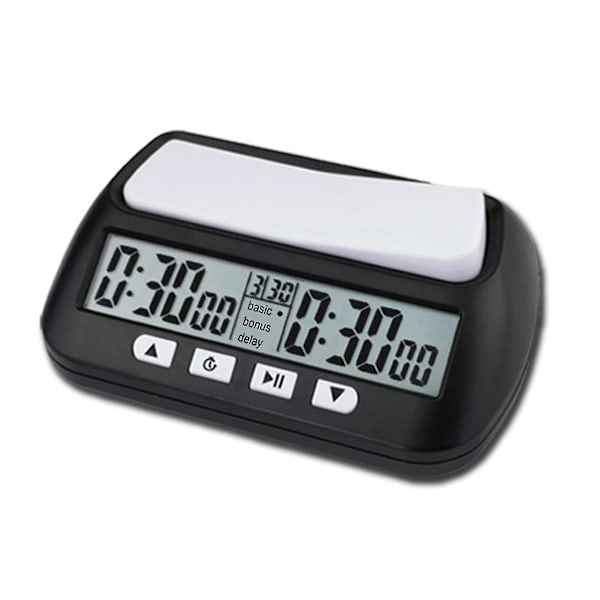 3-i-1 Multifunktionel Bærbar Professionel Skakur Digital Skak Timer Spil Timer -z