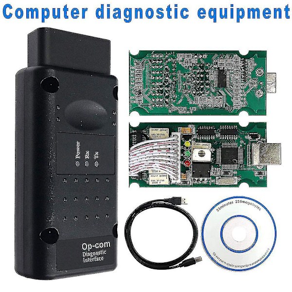 Opel Op Com Op-com Pic18f458 Firmware Opcom V1.99 -diagnostiikkatyökalu