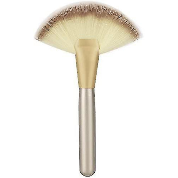 1 stk. Babysbreath Slim Fan Makeup Brush Blending Highlighter Shine To Contour Powder