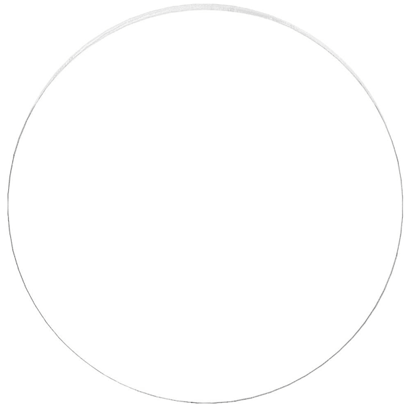 Läpinäkyvä akryylilevy Pyöreä akryylilevy Pyöreät ympyrät DIY-projekteihin