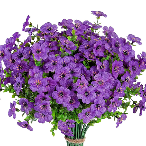 Konstgjorda blommor Falska utomhusblomsterarrangemang Kyrkogårdsblommor Dekorerade med UV-skydd av plast Trädgårdsdekorationer