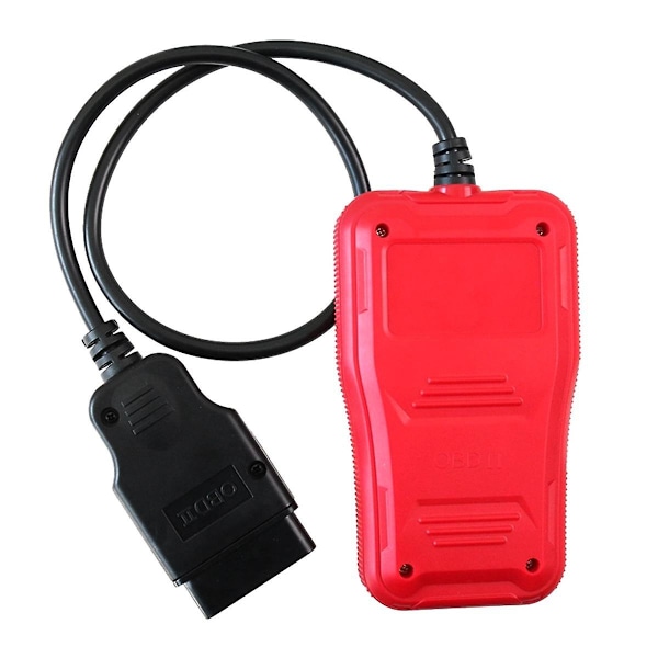 V100 Bildiagnostiske verktøy Digitalt display skanner Universal Obd2 kodereader Tenningstester Test