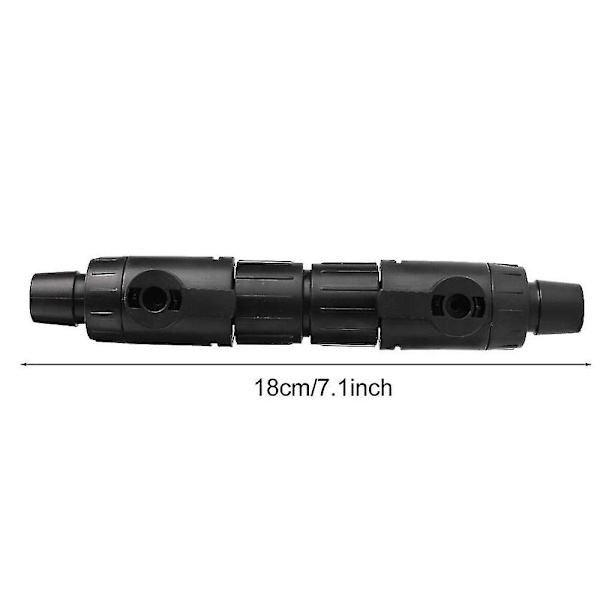 Akvariefisktank Slangrör Snabbfrisättning Vattenflödeskontrollventil Anslutning(16mm/0,6tum)