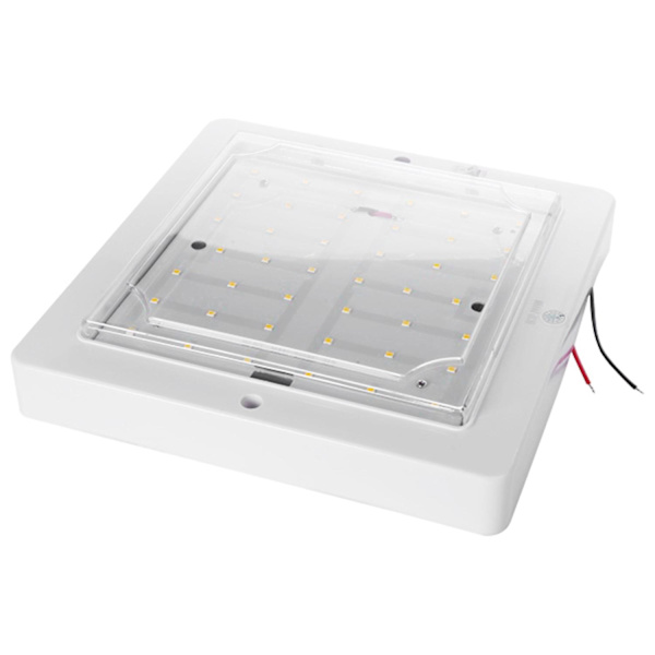 9w 12v Bil RV LED Innvendig Taklampe Taklampe Domelys Varmt Lys