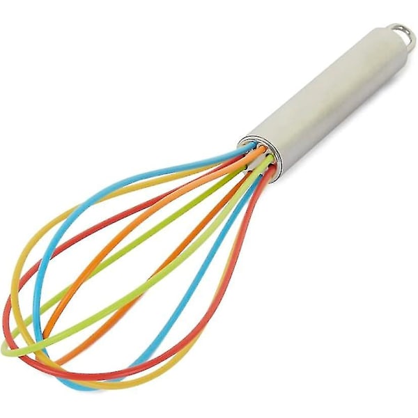 Silikonepiskeris, Regnbuepiskeris Non Stick Håndpisker 26cm