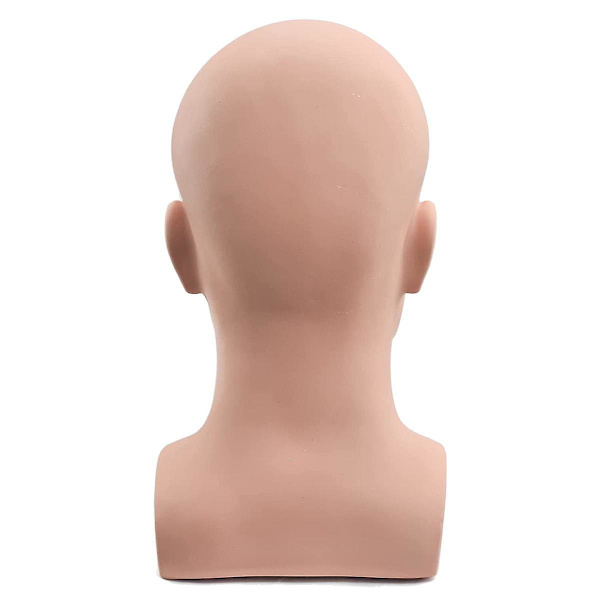 Mandlig Mannequin Hoved Professionel Manikin Hoved Til Visning af Parykker, Hatte, Hovedtelefoner, Display Stativ (hud C