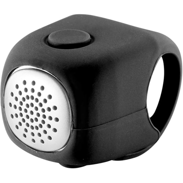 Sähköpyörän sähkökello Vedenpitävä Mini-polkupyörä 90db 3 ääntä Pyörän torvi Pyöräilykello Lapsille Aikuisille Sopii lähes kaikkiin polkupyöriin (1 kpl, musta