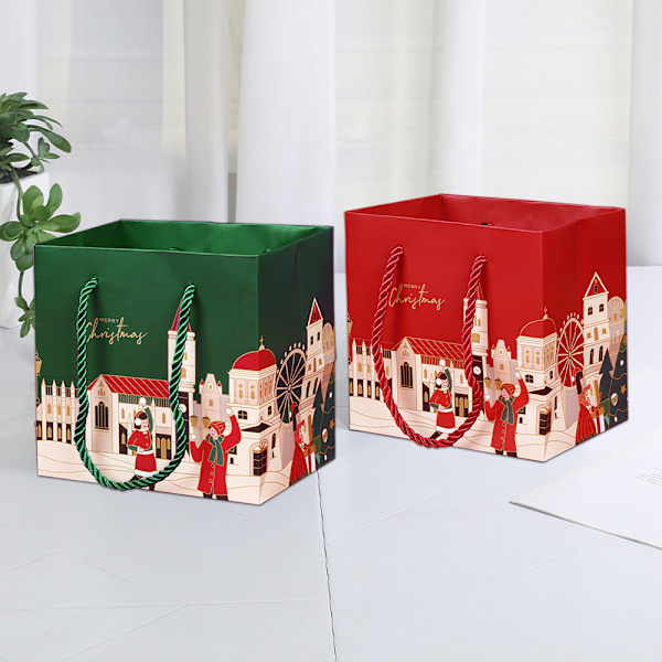 2 Julklappspåsar för Presentpapper, Julklappspåsar, Julgåvor, Klassrum och Festpresenter