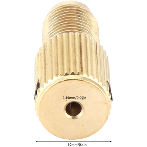 Mini spændepatron til 0,3-3,4 mm (2,35 mm) elektrisk motoraksel