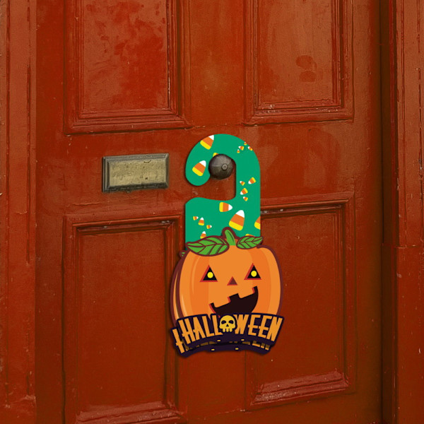 Hotelli Oven Hanger 6 kpl/SET Ovenkahva Koriste Halloween Lauta Halloween Juhlatarvikkeet Halloween Yhteisötoimintaan & Peliin