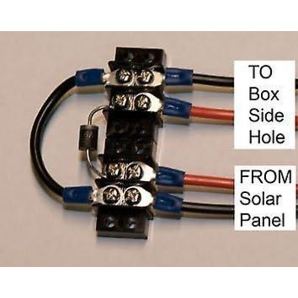 Schottky-dioder til solcellepanel (25 stk.)