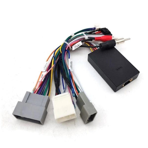Bilradio Cd-afspiller 16-bens Android-strømkabeladapter med Canbus-boks til medieledningsnet
