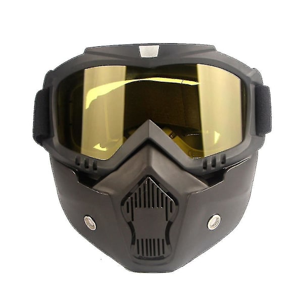 Taktisk Airsoft Mask Paintball Full Face Skyddande Masker Säkerhetshjälm Stridsskyddsglasögon
