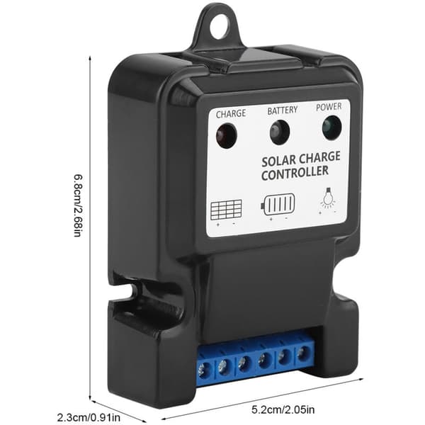 DHS-5S6V/12V 10A Intelligent PWM Solarladdningsregulator