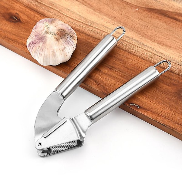 Garlic Pressgarlic Crusher Rust Proof Garlic Mincer With Square Hole Kitchen Tools