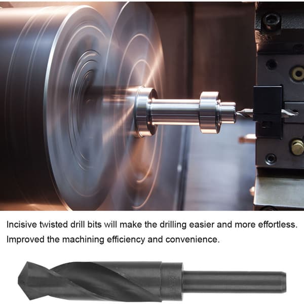 HSS Bor Bor Bor Metallbor Redusert Skaft Stålbor 23,5 mm