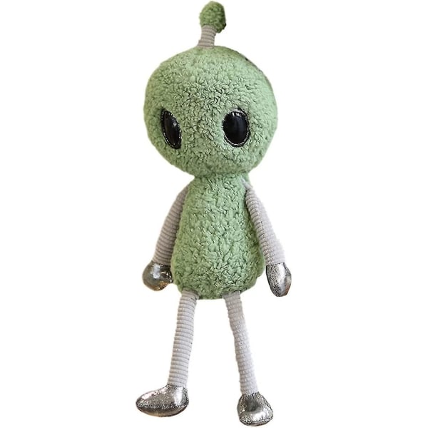 Söt mjuk plyschleksak plyschleksak Alien Lämplig för sovrumskontor, vardagsrum eller soffa (38 cm)
