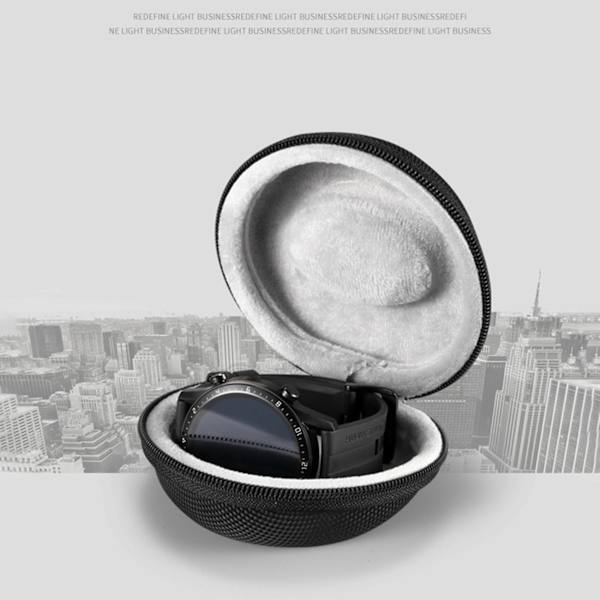 4x Smartwatch Bärväska Reseförvaringslåda Eva Klockskydd Bärbar Smyckeshårdväska För W