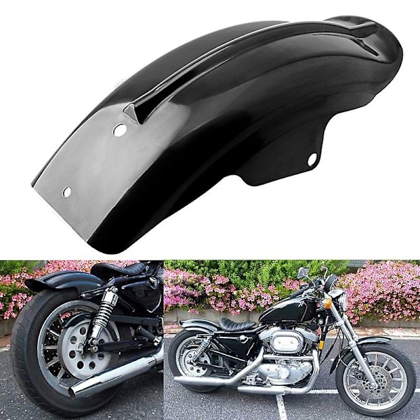 Motorsykkeltilbehør Svart Bakskjerm For Sportster Chopper Cafe 1994-2003