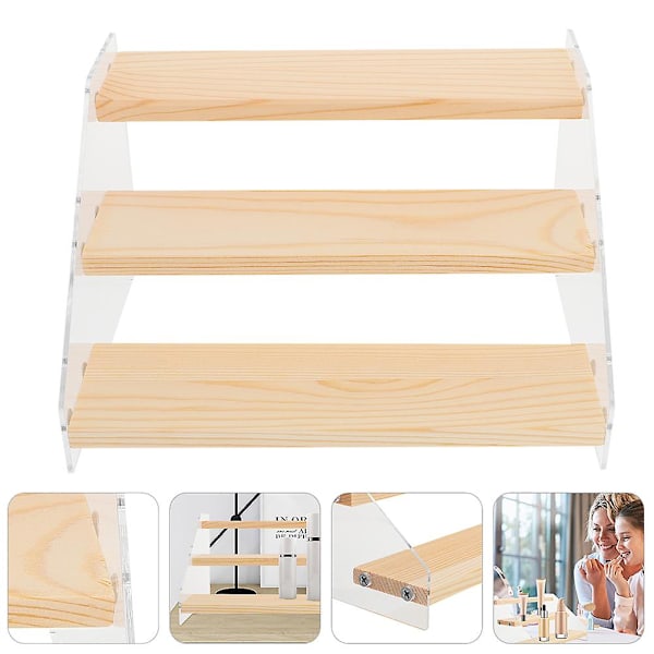 Stepped Dessert Display Rack Durable Cosmetics Display Stand for Home Use