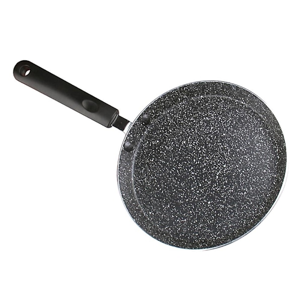 1 stk. Non-stick pande Maifan Stone stegepande Omeletpande Non-stick belægning Æg stegepande Køkken kogegrej Tilbehør til hjemmet (Sort 8 tommer)