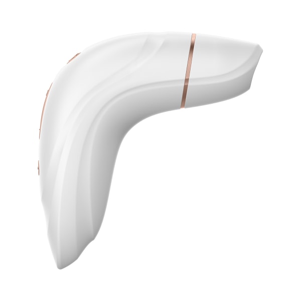 Satisfyer: Satisfyer Pro 1+, Lufttrycksvibrator + Vibration White ABS plastic, Silicone