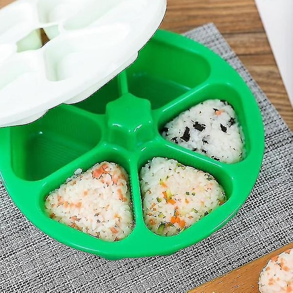 2 st 6 i 1 Sushi Triangle Onigiri Bento Box Form
