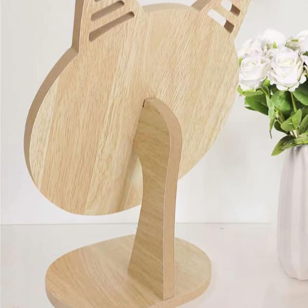 Portable Tabletop Countertop Bathroom Mirrors Shaving Makeup Mirror with Stand High Clear Circular Mirror Freestanding