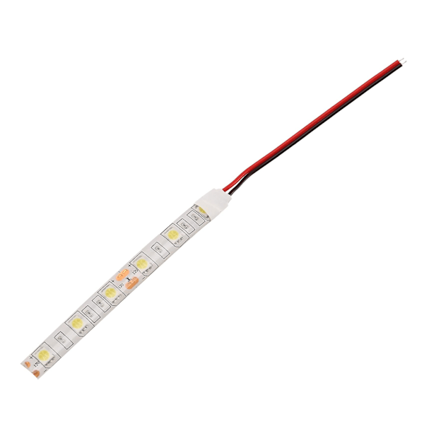 50 stk. 10cm Vandtætte Hvide 5050 LED Striplys DC 12v Caravan Båd Bil