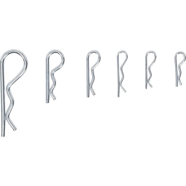 Sortiment af splitstifter Ø 2,4 - 4,0 mm 150 stk.