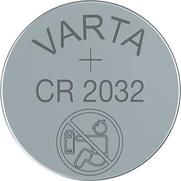 CR2032 (6032) batteri, 5 stk. i blisterpakning
