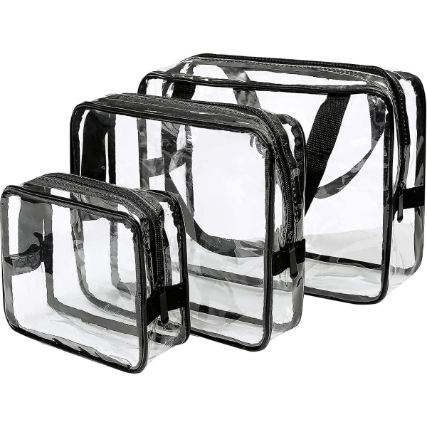 Läpinäkyvä kassi, läpinäkyvä olkalaukku, matkakassi, läpinäkyvä kassi, matkalaukut, PVC-kosmetiikkalaukku, matkajärjestäjälaukku, täyttää stadionin standardit