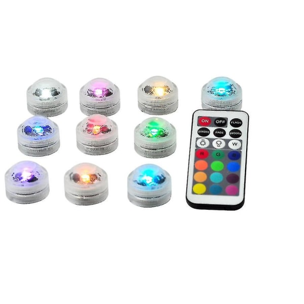 Diving Led Light Remote Control, Color-changing Waterproof Light