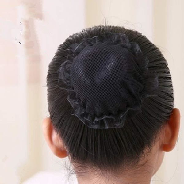 Hårnät med hästsvans, dragsko, bas för att göra afrohårbulle, afropuff, dragsko, hästsvans, hårperuk, tillverkningsverktyg, elastiskt hårnät