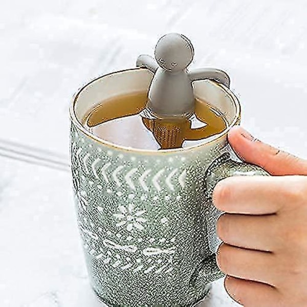 Teinfuser för lösteeblad Söt te-silboll i rostfritt stål Extra fint nät Te