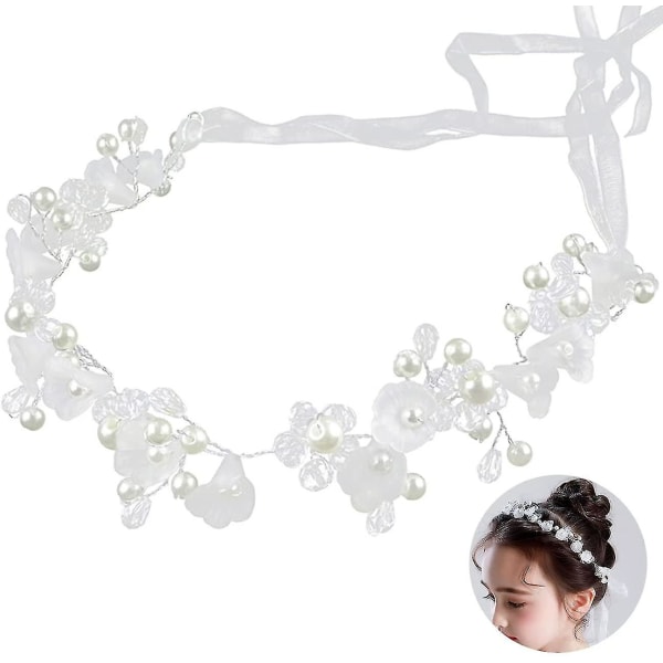 Rhinestone brudkronor, bröllopskronor, pärlblomma lövhuvudbonader för bröllop