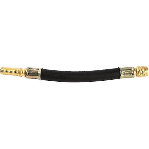 4 st flexibla däckventilförlängningar lastbil/buss transitadapter 140 mm med 2 klämmor
